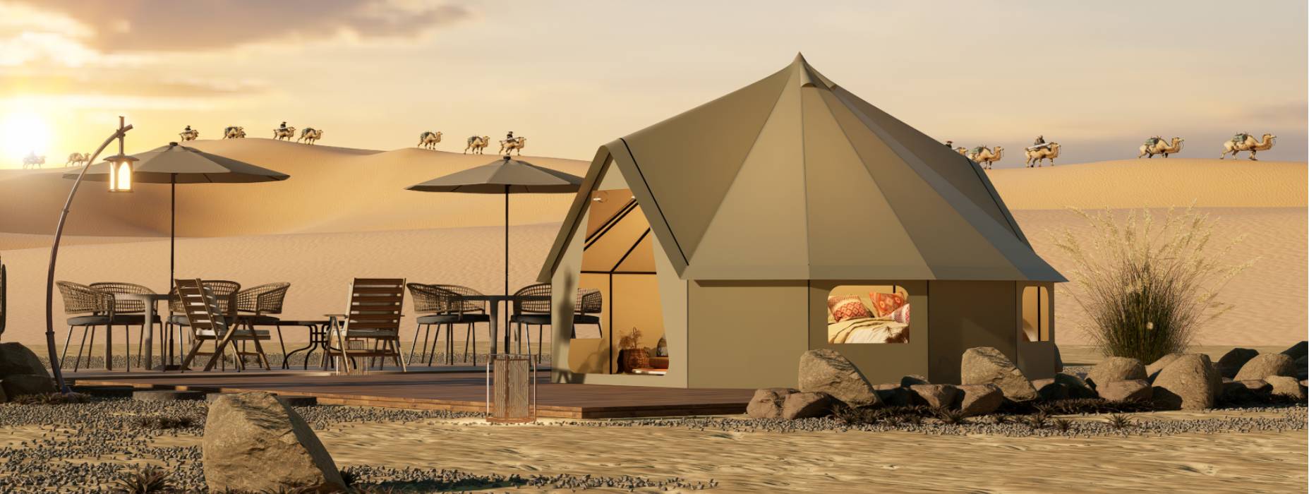 嘉鱼县露营酒店帐篷产品